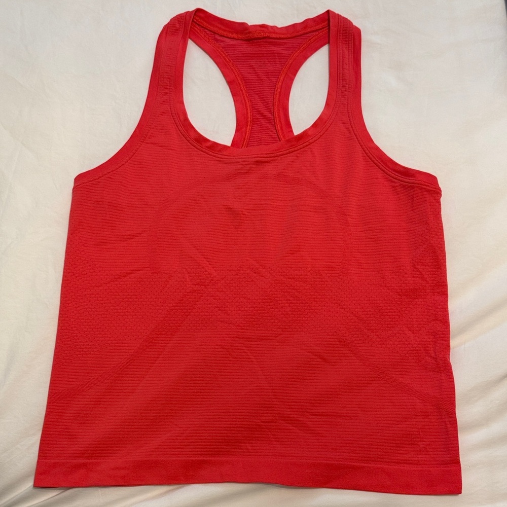 Lululemon Athletica Vibrant Red Tank Top